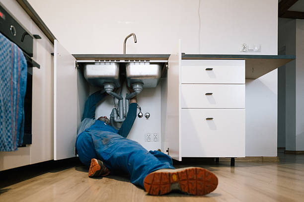 Professional Drain Cleaning technician working in Coulters, PA